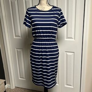 It Has Pockets!!! Perfect navy casual little dress.